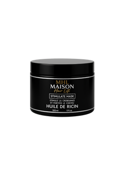 Masque Capillaire Stimulateur – Huile de Ricin – 500 ml