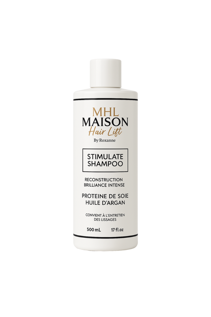 Shampoing Stimulateur – Protéine de Soie & Huile d’Argan – 500 ml
